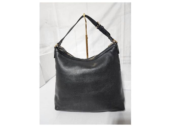 Bolsa Hobo Gucci Interlocking G Preta Preto - vista 3