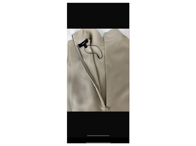 Theory Kleid Beige aus Polyester Größe 38 - Ansicht 4