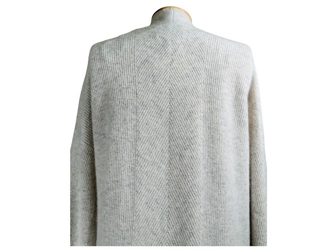 Nanette Lepore Kaschmir Cardigan Grau M - Ansicht 5