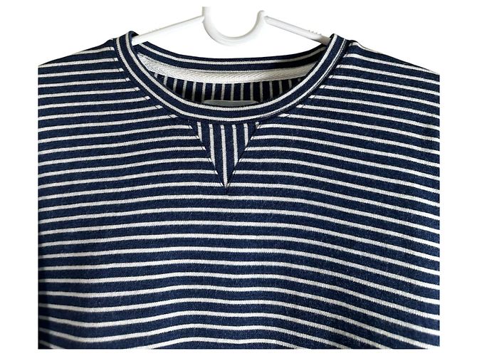Autre Marque Norse Projects Blue Striped Wool Jumper - view 2