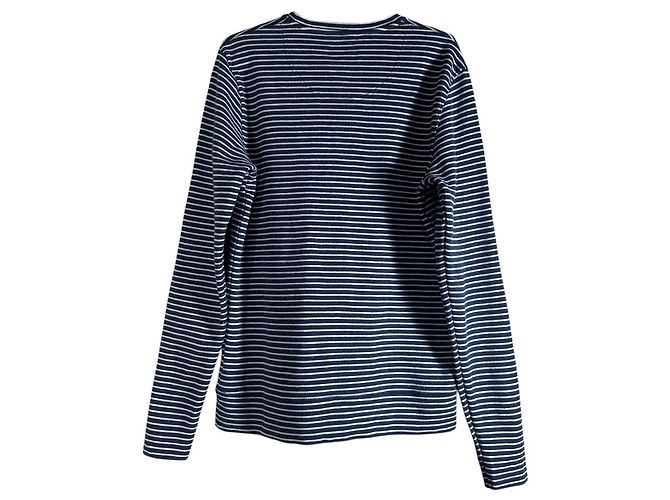 Autre Marque Norse Projects Blue Striped Wool Jumper - view 4