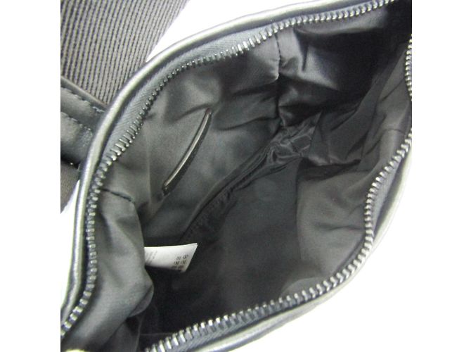 Borsa a Spalla Moncler SPREAD HOBO SMALL Nero Blu chiaro - vista 3