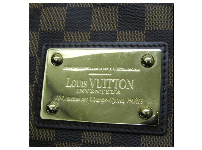Borsa a Spalla Louis Vuitton Damier Hampstead MM Damier ebene - vista 6