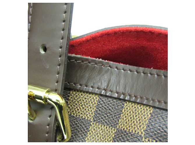 Borsa a Spalla Louis Vuitton Damier Hampstead MM Damier ebene - vista 8