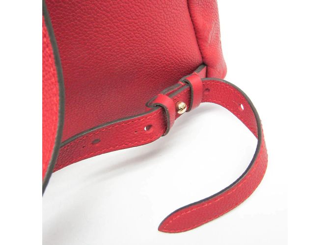 Zaino da donna Louis Vuitton Monogram Empreinte Sorbonne M44015 Fuschia - vista 10
