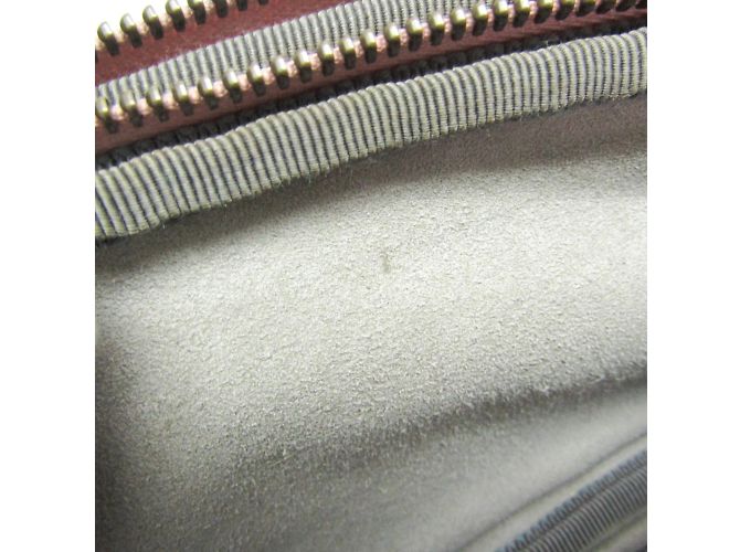 Borsa a spalla in pelle rosa chiaro Gucci GG Marmont - vista 11