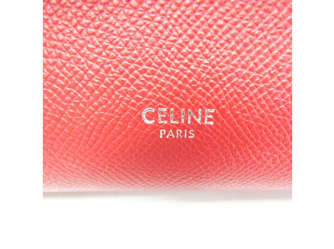 Belt Bag Céline Bolsa de cintura Celine Nano em couro vermelho - vista 12
