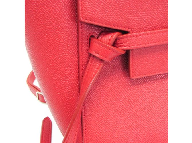 Belt Bag Céline Bolsa de cintura Celine Nano em couro vermelho - vista 5