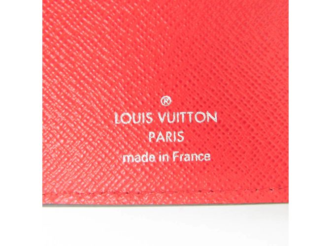 Billetera compacta Twist Epi de Louis Vuitton Roja - vista 10