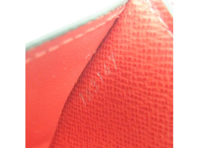 Billetera compacta Twist Epi de Louis Vuitton Roja - vista 11