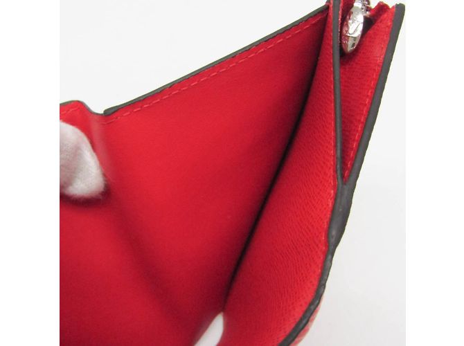 Billetera compacta Twist Epi de Louis Vuitton Roja - vista 9