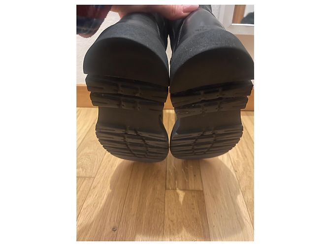 Botas Bottega Veneta de cuero negro 37 - vista 11