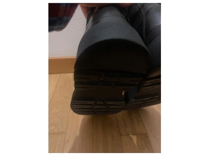 Botas Bottega Veneta de cuero negro 37 - vista 14