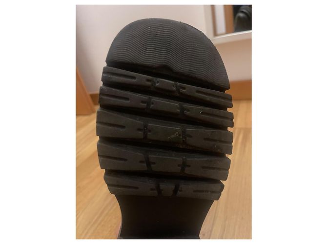 Botas Bottega Veneta de cuero negro 37 - vista 5