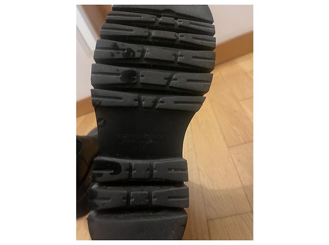 Botas Bottega Veneta de cuero negro 37 - vista 7