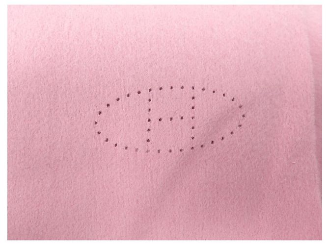 Hermès ECHARPE ETOLE HERMES EVELYNE DOPPIO LATO IN CACHEMIRE ROSA - vista 8