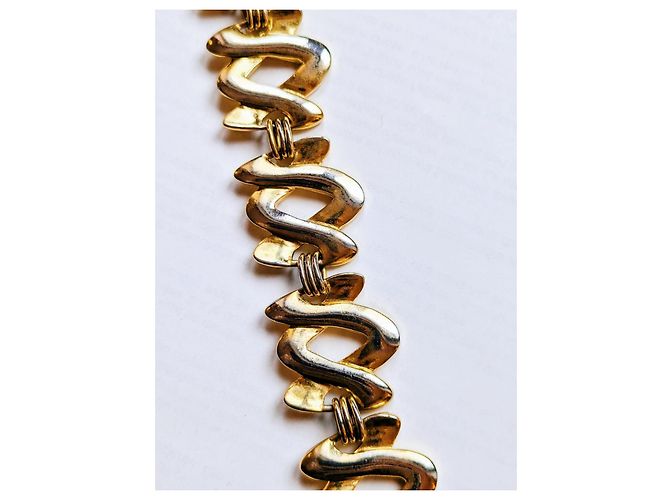 Colar Gargantilha Christian Dior em Metal Dourado - vista 10