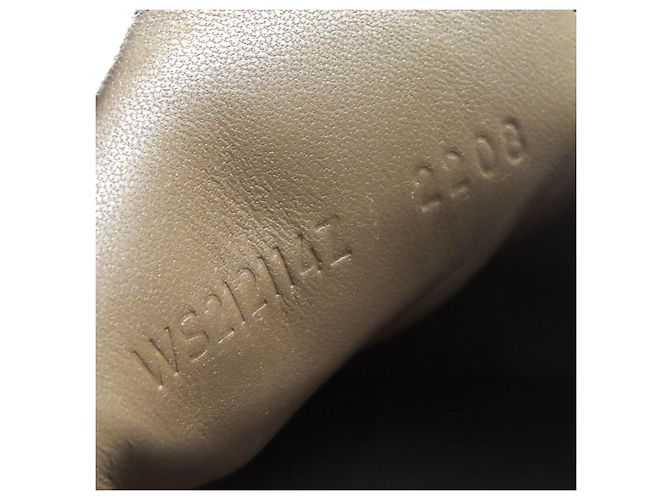 Hermès Mocassins en cuir à boucle Hermes Kelly blancs - vue 11