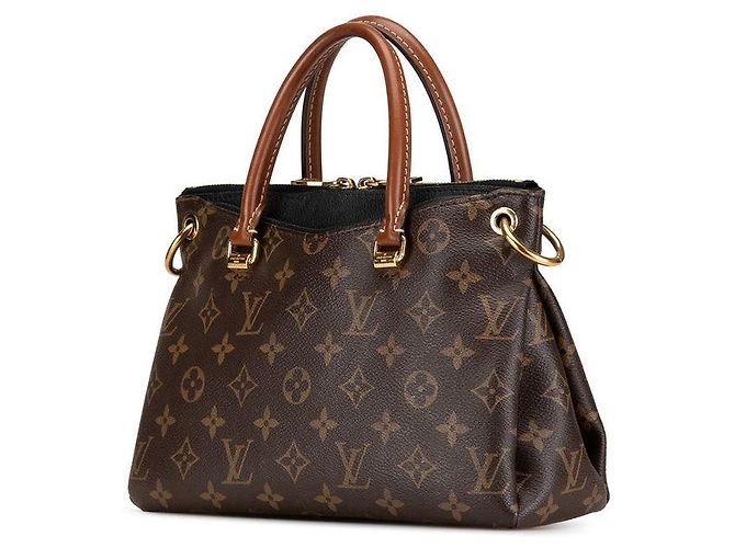 Louis Vuitton Monogram Pallas BB Handbag M42960 Brown - view 2