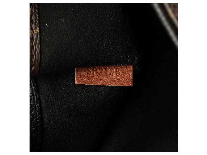 Louis Vuitton Monogram Pallas BB Handbag M42960 Brown - view 7