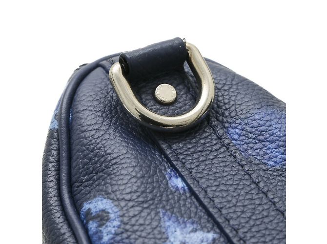 Borsa Keepall XS Monogramma Acquerello Louis Vuitton Blu - vista 4