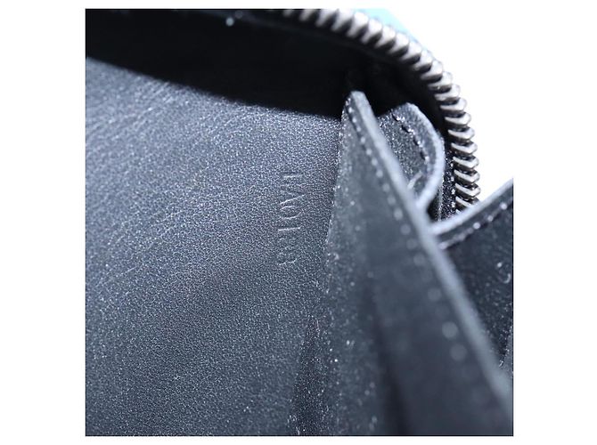 LOUIS VUITTON Organizer Damier Infini Borsa Atholl Blu Nettuno N41396 Auth 106584 - vista 12