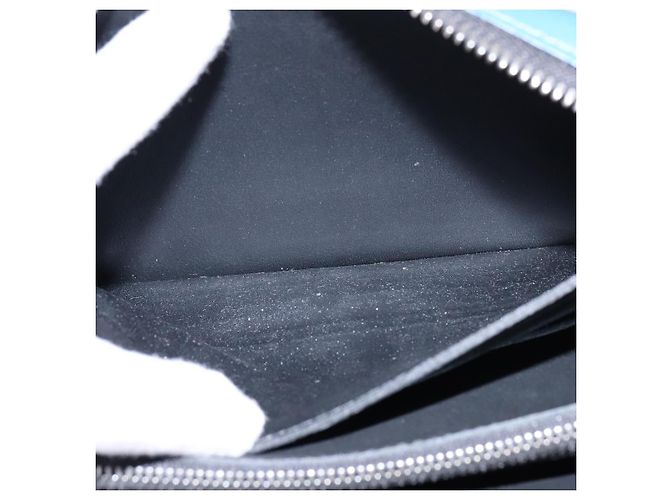 LOUIS VUITTON Organizer Damier Infini Borsa Atholl Blu Nettuno N41396 Auth 106584 - vista 21