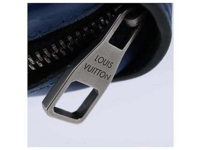 LOUIS VUITTON Organizer Damier Infini Borsa Atholl Blu Nettuno N41396 Auth 106584 - vista 9