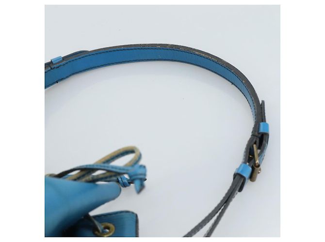 LOUIS VUITTON Epi Petit Noe Borsa a Spalla Blu M44105 LV Auth 106373 - vista 14
