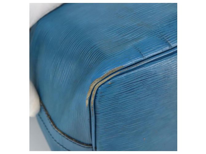 LOUIS VUITTON Epi Petit Noe Borsa a Spalla Blu M44105 LV Auth 106373 - vista 17