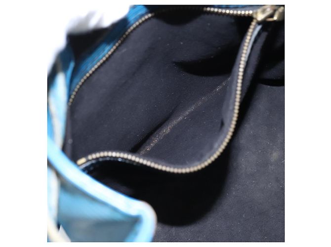 LOUIS VUITTON Epi Petit Noe Borsa a Spalla Blu M44105 LV Auth 106373 - vista 23