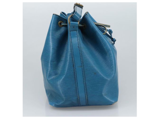 LOUIS VUITTON Epi Petit Noe Borsa a Spalla Blu M44105 LV Auth 106373 - vista 3