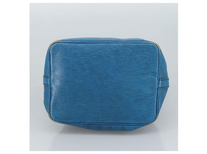 LOUIS VUITTON Epi Petit Noe Borsa a Spalla Blu M44105 LV Auth 106373 - vista 5