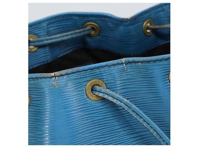 LOUIS VUITTON Epi Petit Noe Borsa a Spalla Blu M44105 LV Auth 106373 - vista 9