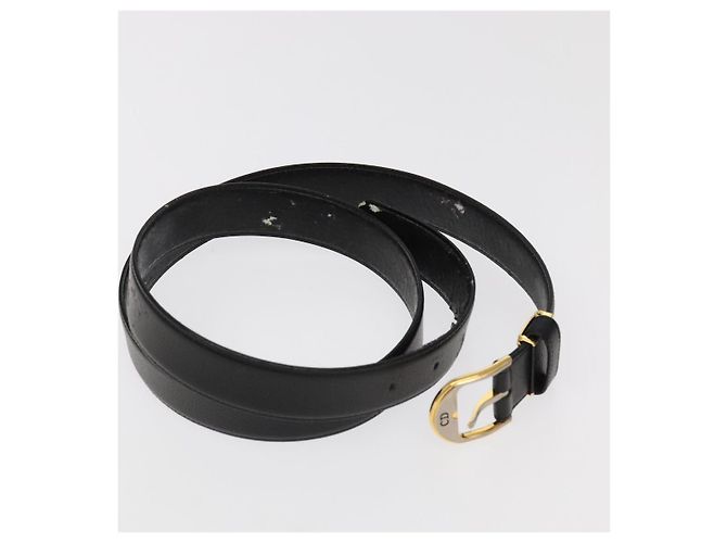 Schwarzer Leder-Gürtel Christian Dior Auth ti2452 - Ansicht 4