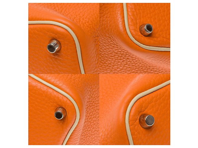 Hermès HERMES Picotin Ledertasche Orange - 102332 - Ansicht 11