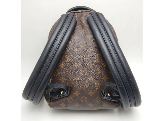 Zaino Palm Springs PM Monogram Reverse Louis Vuitton Marrone - vista 3