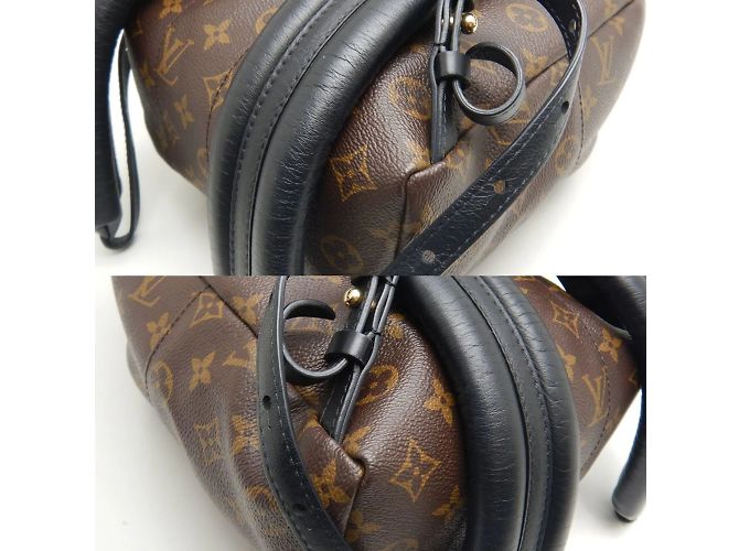 Zaino Palm Springs PM Monogram Reverse Louis Vuitton Marrone - vista 6