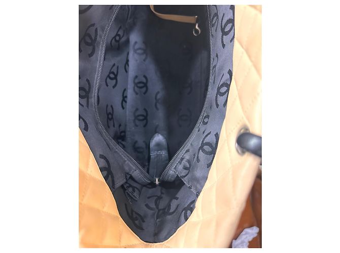 Borsa Tote Chanel Cambon Ligne Marrone Pelle - vista 14