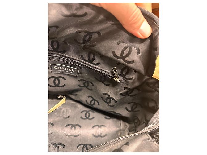 Borsa Tote Chanel Cambon Ligne Marrone Pelle - vista 19