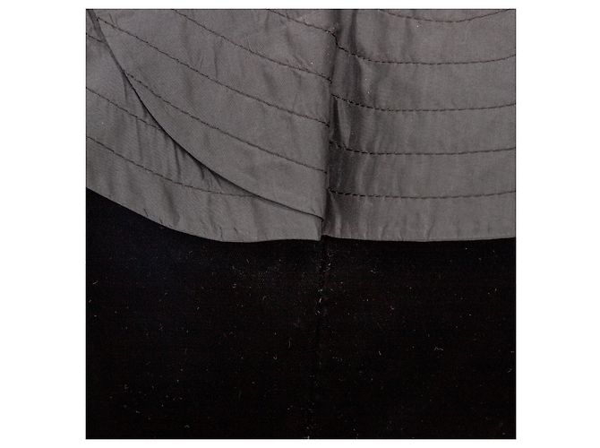 Autre Marque Collection Privée Samt-Top Schwarz - Ansicht 6