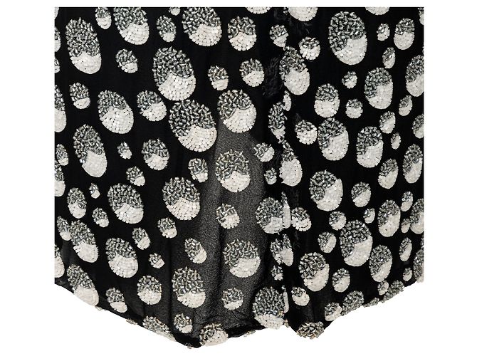 Autre Marque Falda de cuentas Mila Schön Negro - vista 8