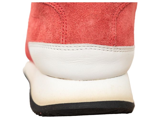 Sneakers basse con logo H di Hermès Rosa - vista 12