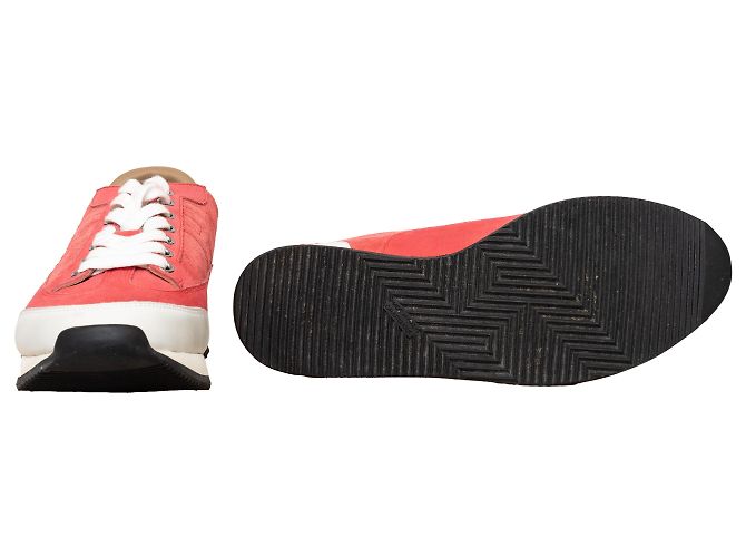 Sneakers basse con logo H di Hermès Rosa - vista 13
