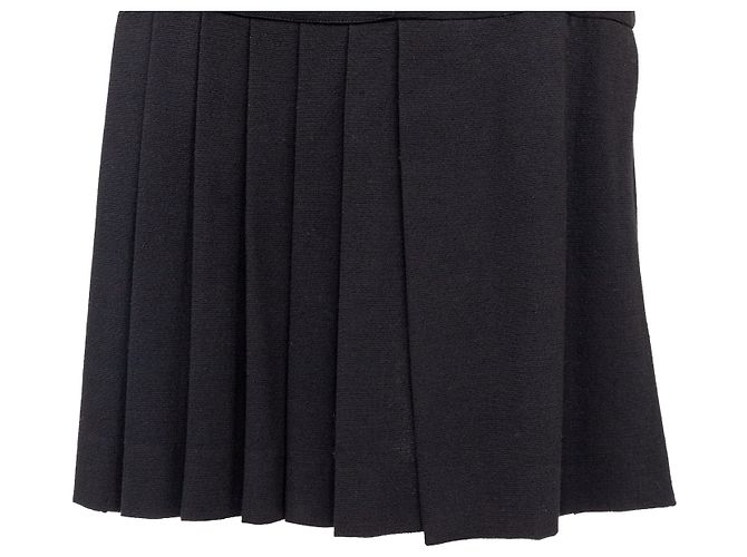 Timeless Falda plisada de Chanel Boutique Negro - vista 6