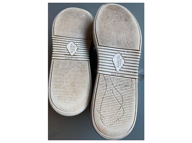 Sneakers Valentino Garavani in cotone blu navy e azzurro Blu chiaro - vista 12