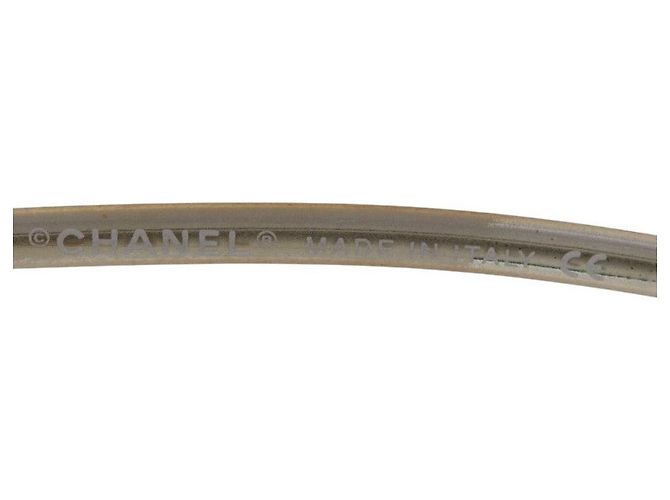 Chanel CC Logo silberne randlose Sonnenbrille 4068 - Ansicht 6