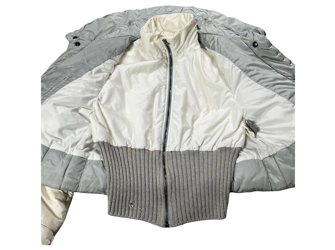Chaqueta Chanel Sport de algodón gris 36 - vista 2