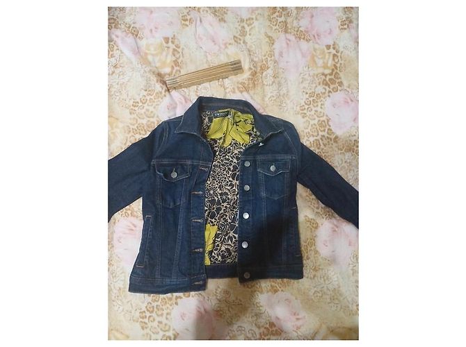 Twin Set Jeansjacke Blau - Ansicht 7
