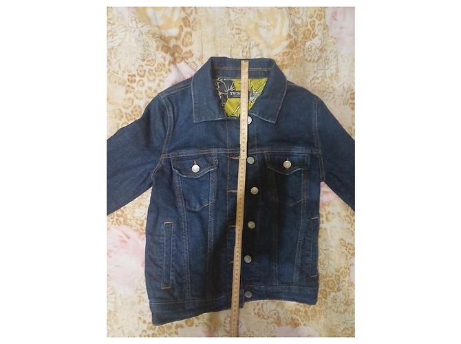 Twin Set Jeansjacke Blau - Ansicht 9